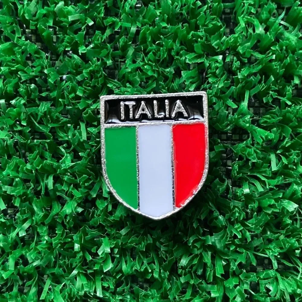 Italia Small Enamel Pin/ Brooch Lapel
